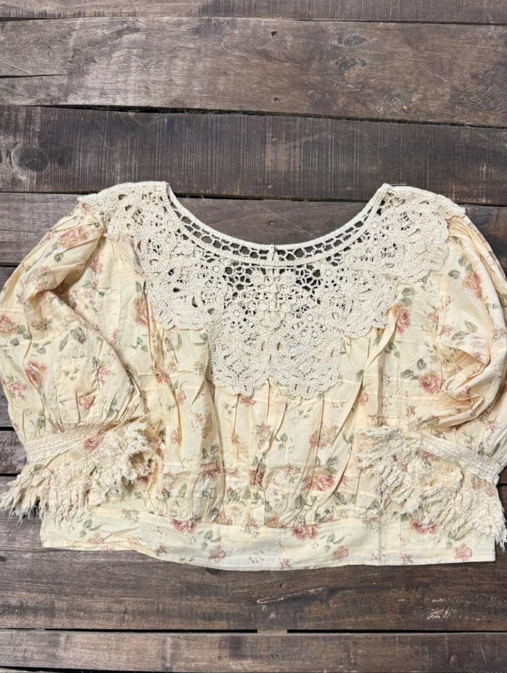 #1726 Jaded Gypsy Forever Bloom Top